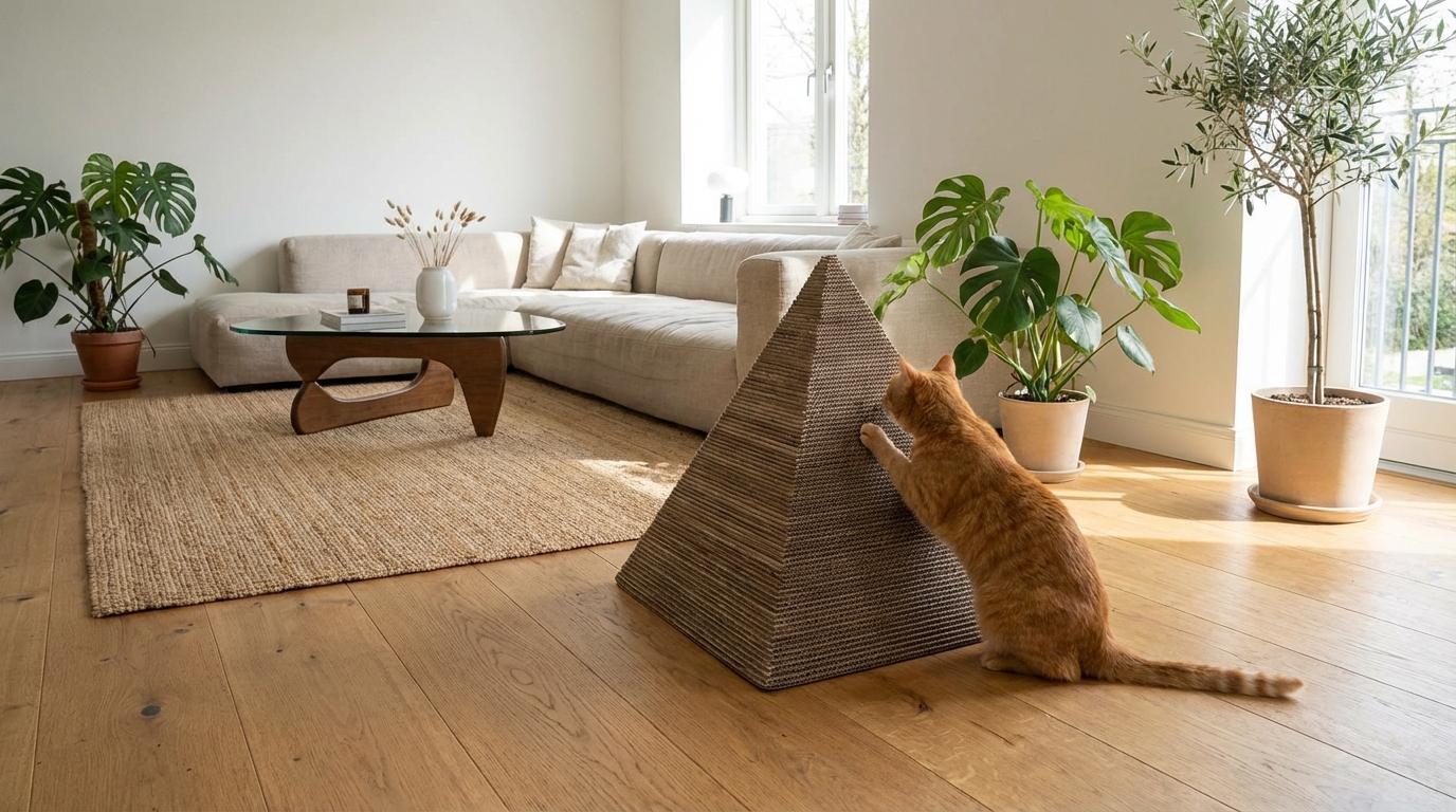 découvrez ce griffoir en carton à moins de 9 € chez centrakor, une alternative économique et efficace qui rivalise avec des modèles trois fois plus chers pour le bonheur de votre chat.