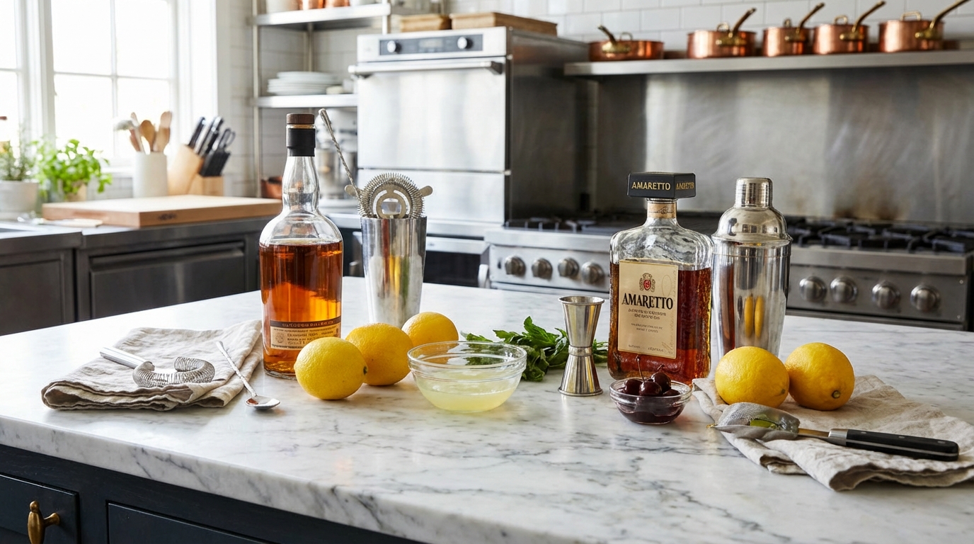 découvrez l'ingrédient secret qui transforme mon amaretto sour en la boisson préférée de tous chez moi. une recette surprenante et irrésistible à ne pas manquer !