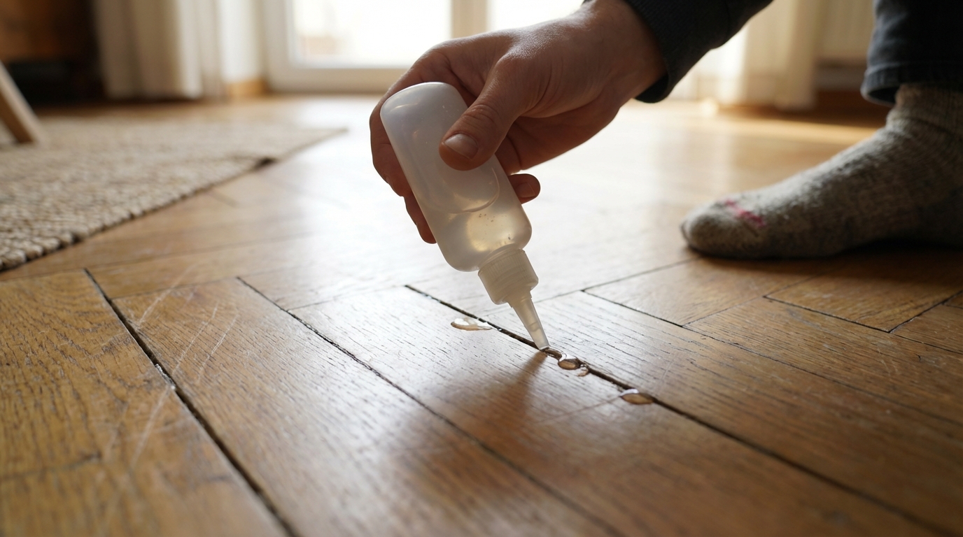 découvrez un produit efficace à moins de 2 euros pour rendre votre parquet silencieux sans avoir à démonter une seule lame. solution simple et économique pour éliminer les bruits désagréables.