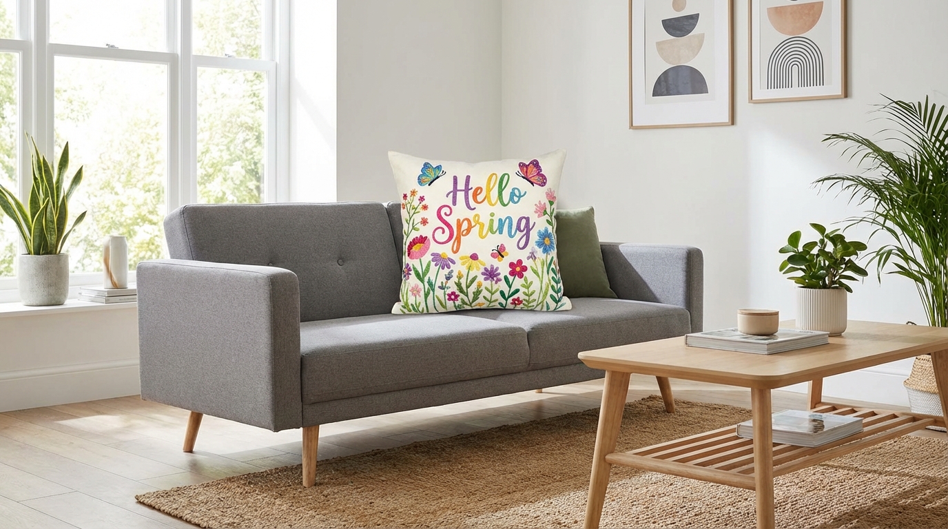 découvrez l'accessoire printanier incontournable pour votre canapé chez b&m à seulement 6,99 €. dites adieu aux coussins traditionnels et modernisez votre intérieur avec style et confort.