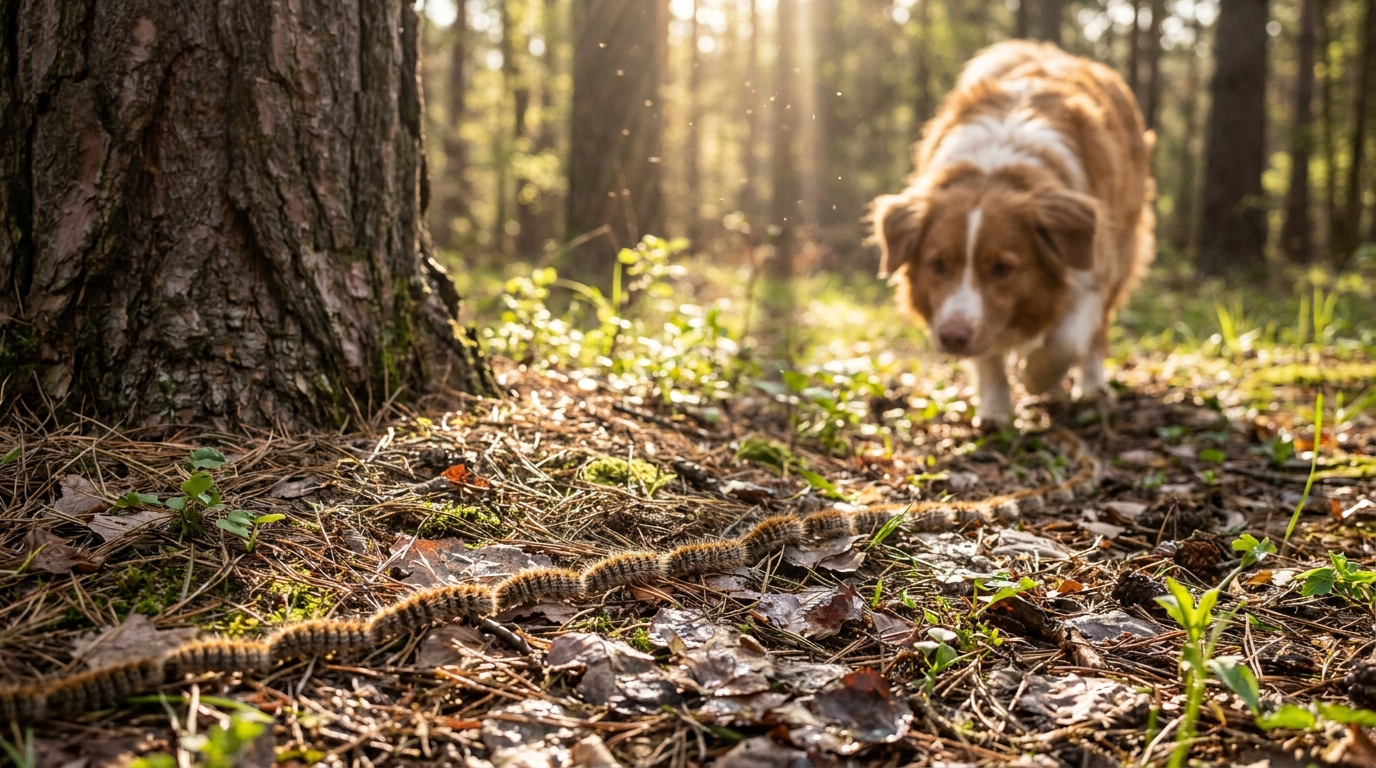 découvrez les dangers d'un simple fil de chenilles lors de vos promenades : il peut gravement blesser la langue de votre chien en moins de deux heures. protégez votre compagnon grâce à nos conseils essentiels.