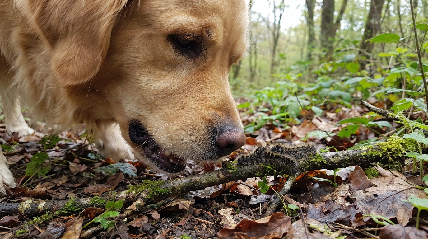 découvrez pourquoi un simple fil de chenilles peut sérieusement blesser la langue de votre chien en moins de deux heures lors de vos promenades et comment prévenir ce danger.