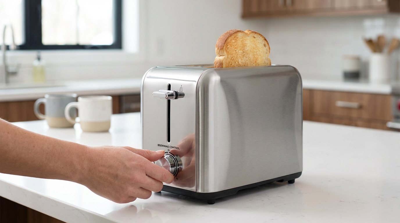 découvrez la pièce secrète sous votre grille-pain, souvent négligée, qui pourrait expliquer pourquoi vos tartines ne sont jamais parfaitement grillées.