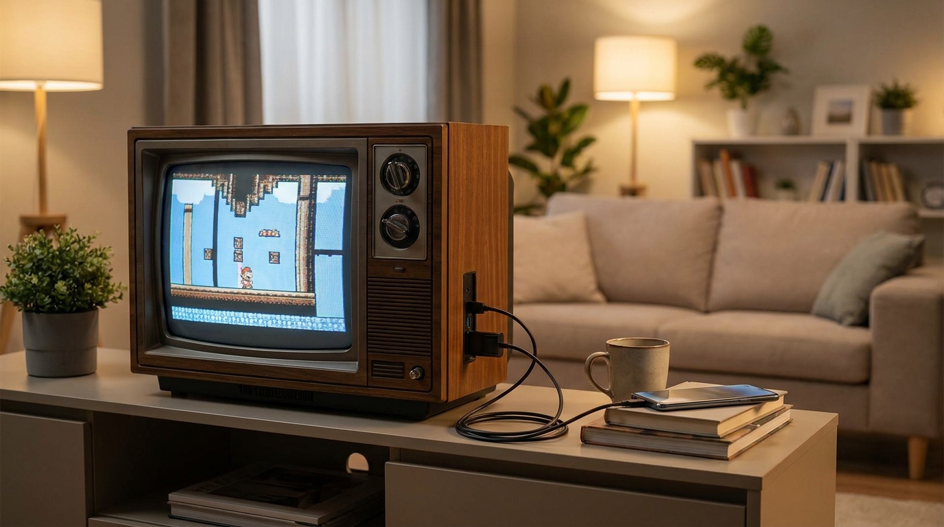 découvrez comment connecter facilement votre vieille télévision avec un câble simple pour éviter d'acheter un nouvel écran, tout en profitant d'une image de qualité.