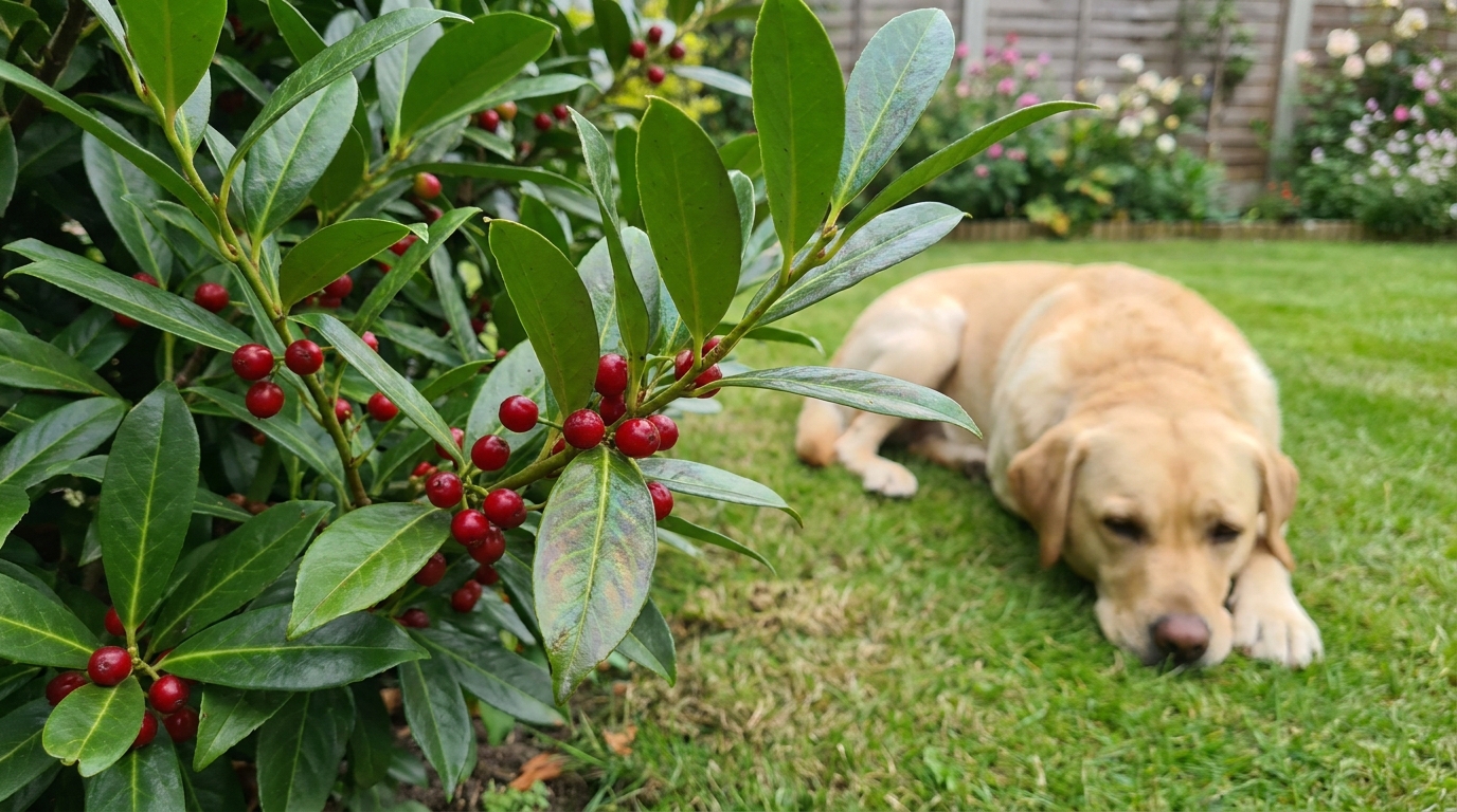 découvrez pourquoi une feuille de laurier-cerise présente dans votre jardin peut être mortelle pour votre chien en quelques heures et comment protéger votre compagnon de ce danger invisible.