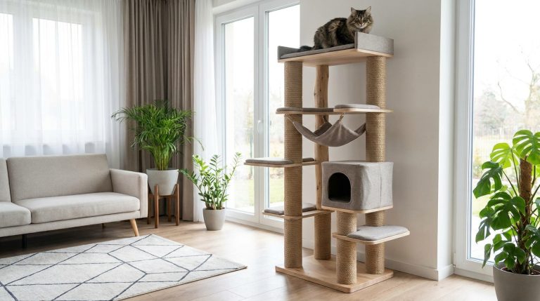 découvrez comment l'arbre à griffoir de cdiscount a changé positivement le comportement de mon chat, protégeant ainsi mes meubles tout en offrant un espace de jeu idéal.