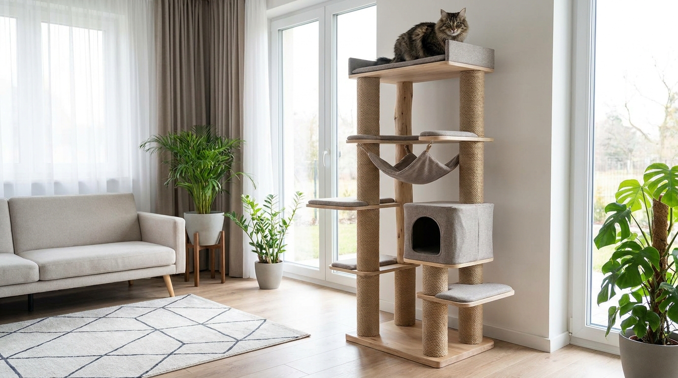découvrez comment l'arbre à griffoir de cdiscount a changé positivement le comportement de mon chat, protégeant ainsi mes meubles tout en offrant un espace de jeu idéal.