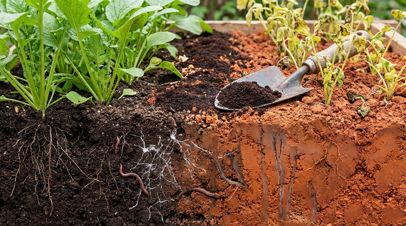 découvrez comment l'utilisation du marc de café frais pendant 10 ans a rendu votre sol acide à votre insu et apprenez à équilibrer le ph de votre jardin pour une meilleure croissance des plantes.