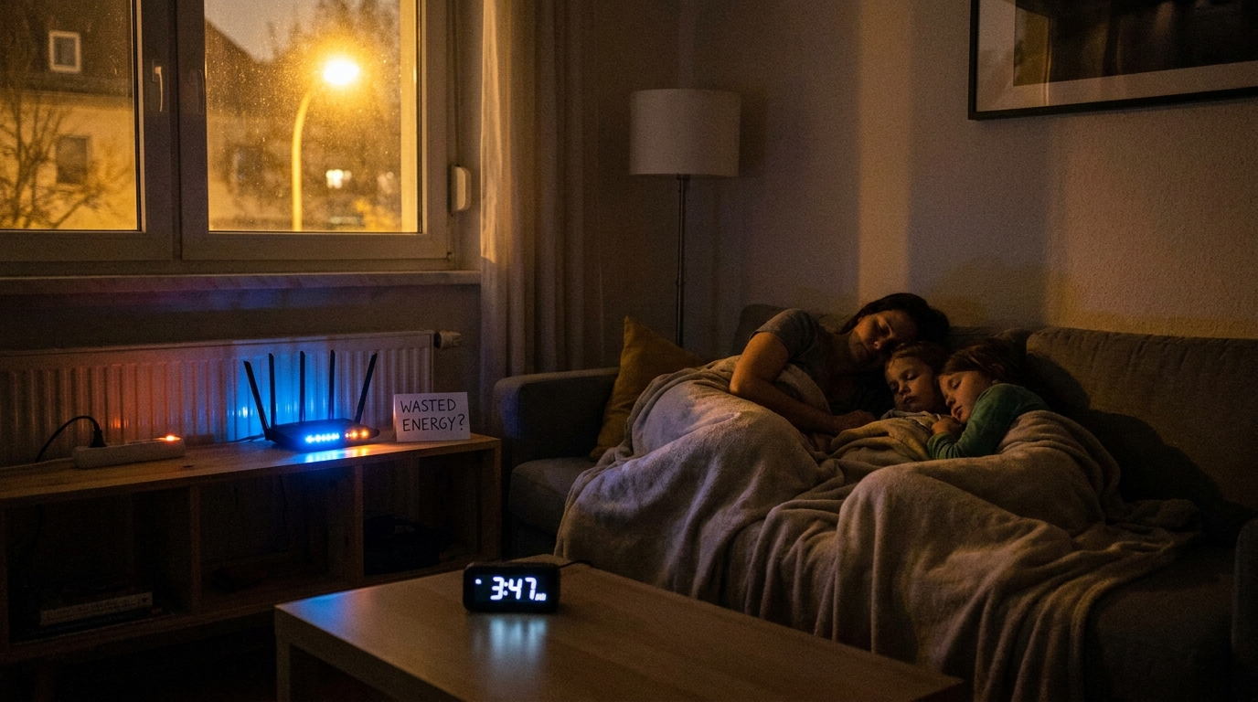 découvrez comment éviter le gaspillage d'énergie avec 8 heures de consommation inutile de votre box chaque nuit, et adoptez une solution simple pour réduire votre facture et préserver l'environnement.