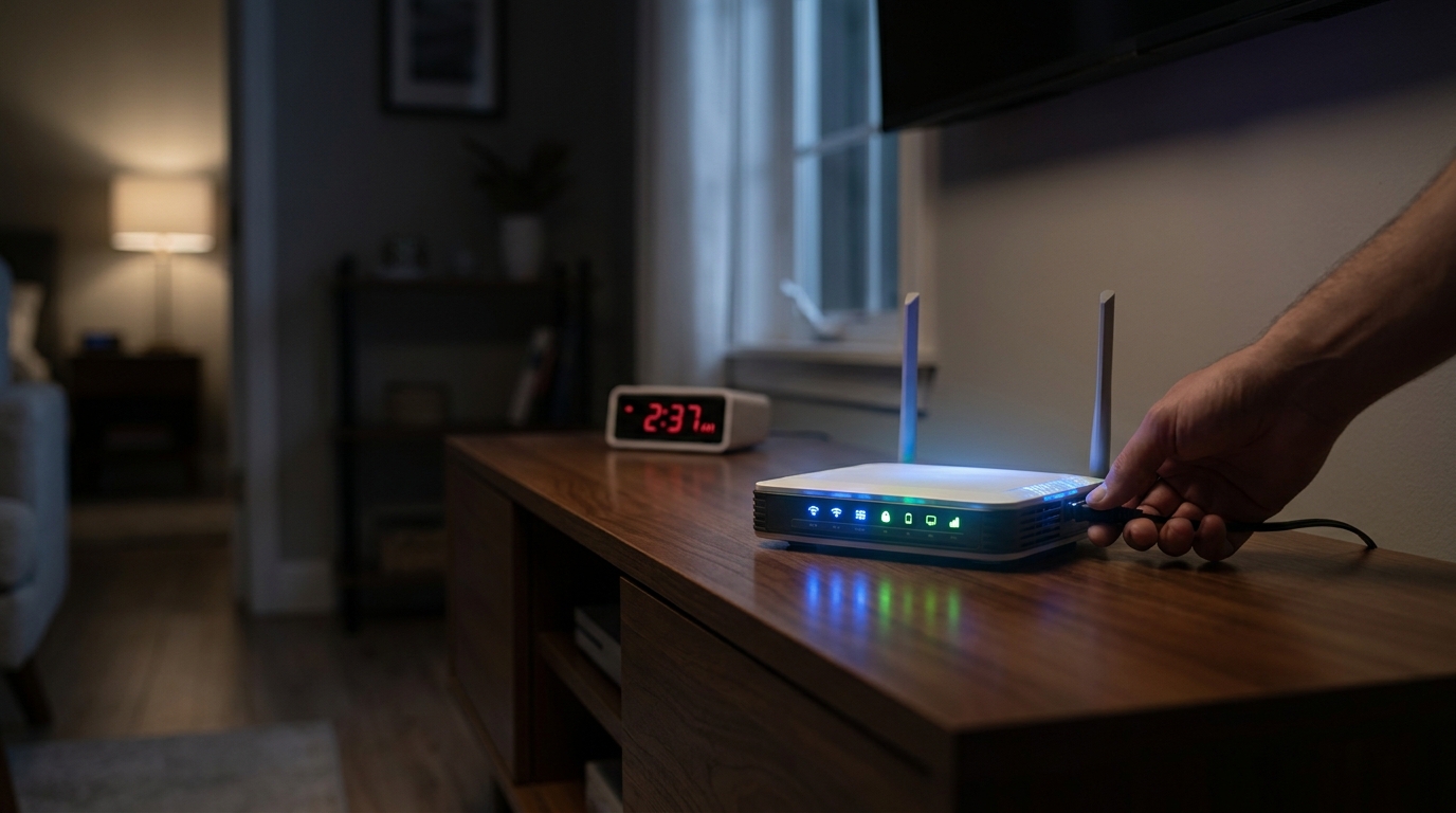 découvrez comment éviter le gaspillage énergétique de votre box internet, qui consomme inutilement 8 heures par nuit, et apprenez une solution simple pour réduire cette consommation.