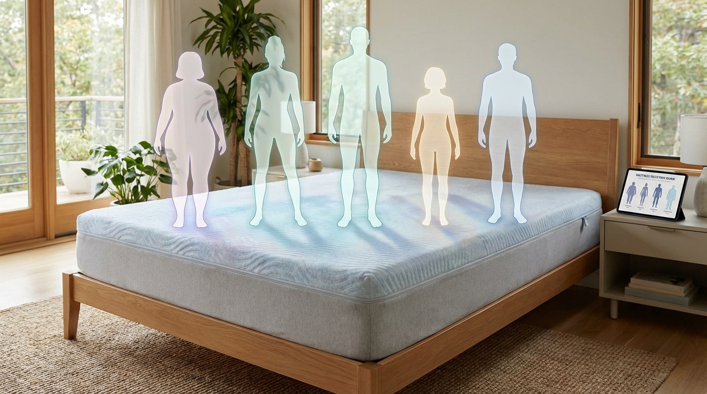 découvrez notre guide pratique pour choisir le matelas en mousse à mémoire de gel idéal, parfaitement adapté à votre silhouette pour un confort et un soutien optimaux.