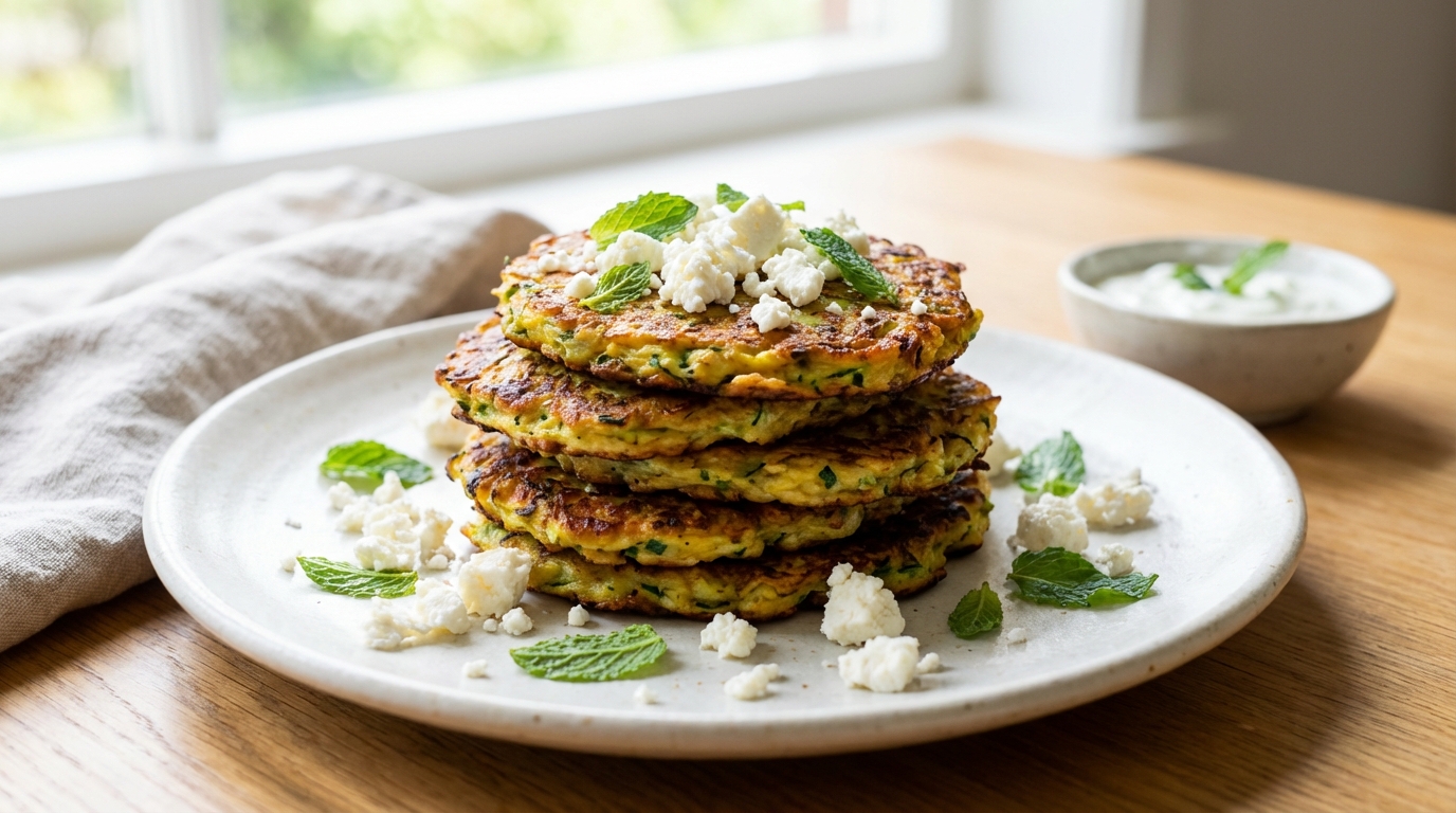 découvrez comment l'ajout de menthe à mes galettes de courgette a transformé cette recette en un véritable succès, apprécié de tous et réclamé à l'unanimité !