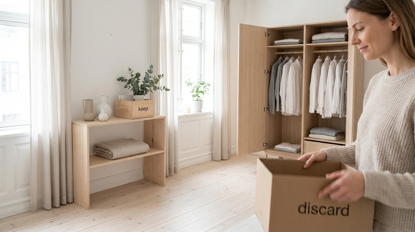 découvrez la méthode radicale du tri scandinave pour éliminer définitivement le désordre de votre maison grâce à un secret inattendu et efficace.