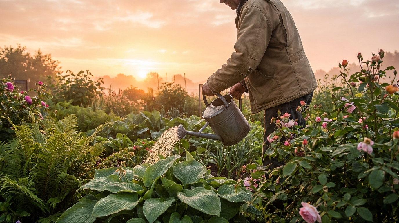 découvrez comment changer l'heure d'arrosage a transformé la croissance de mes plantes, doublant leur développement en évitant les erreurs courantes d'arrosage.