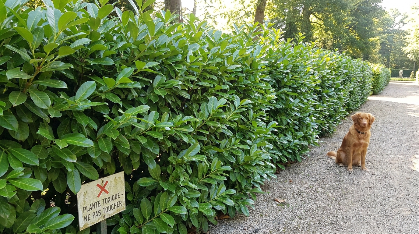 découvrez les dangers méconnus de la haie commune dans les jardins français : un poison puissant se libère dès qu'un chien mord une feuille, mettant en danger la santé de vos animaux.