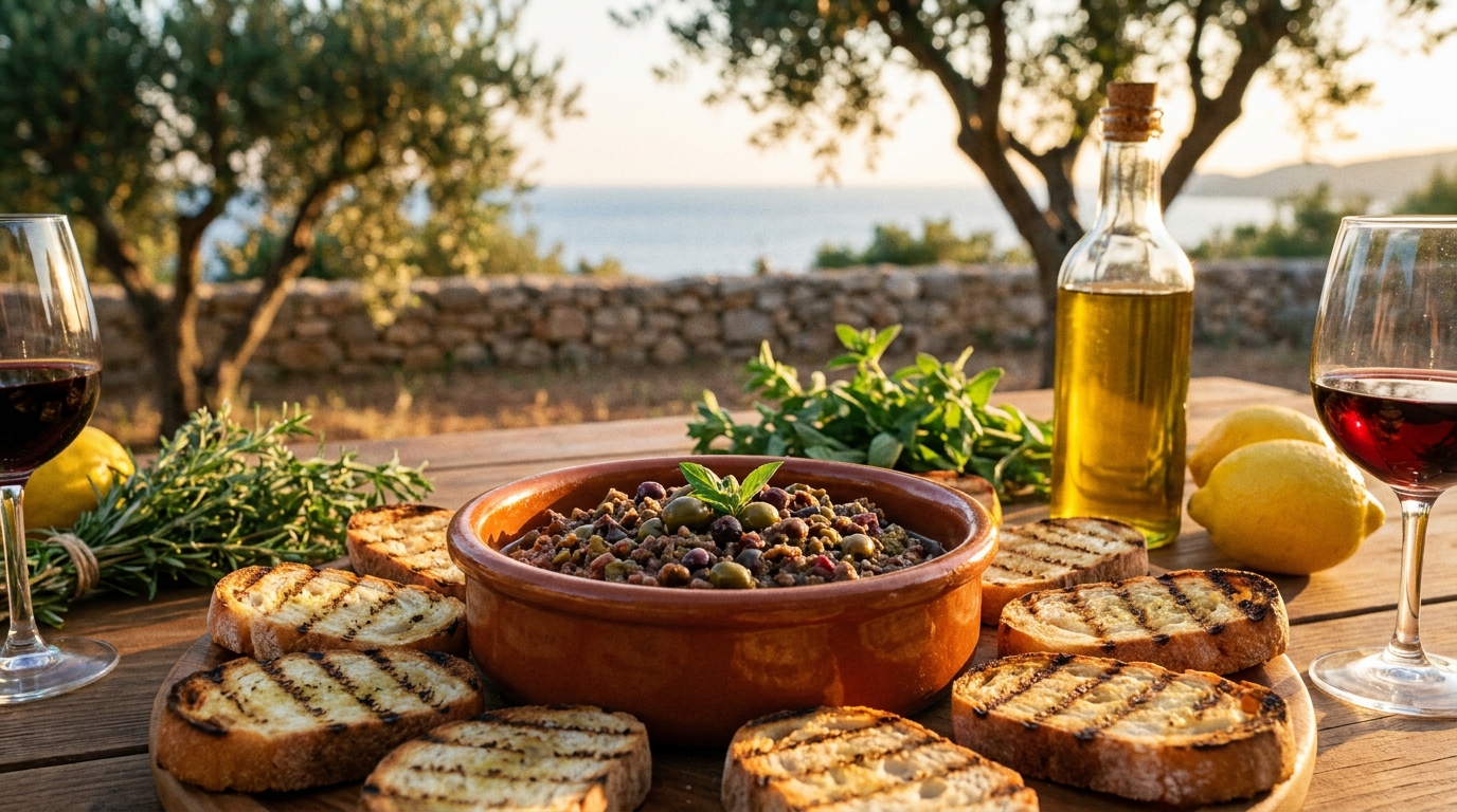 découvrez la tartinade aux olives de mon grand-père méditerranéen, une recette authentique et savoureuse qui fera le succès de tous vos apéros.