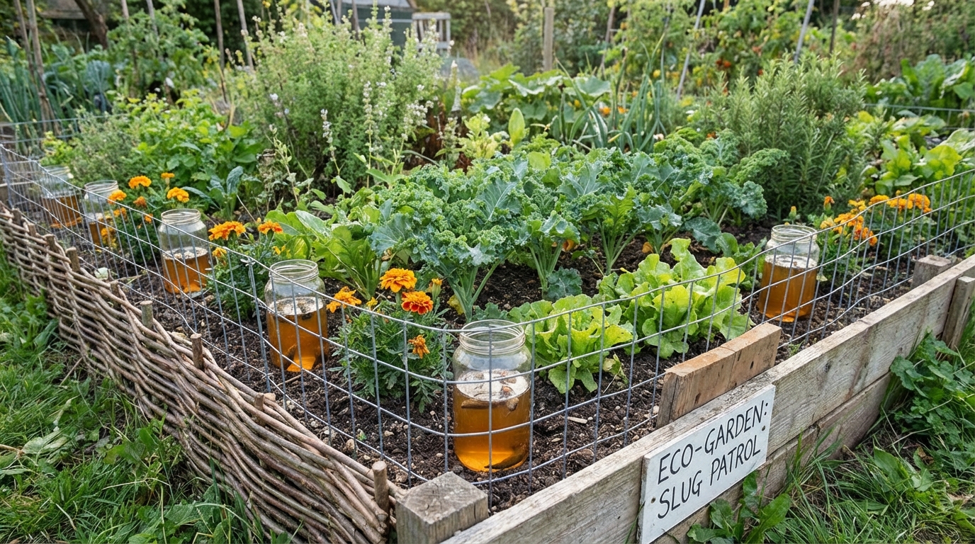 découvrez l’astuce efficace de mon voisin pour éloigner les limaces de son potager : déposer chaque soir une assiette de bière. une méthode naturelle et facile à adopter !