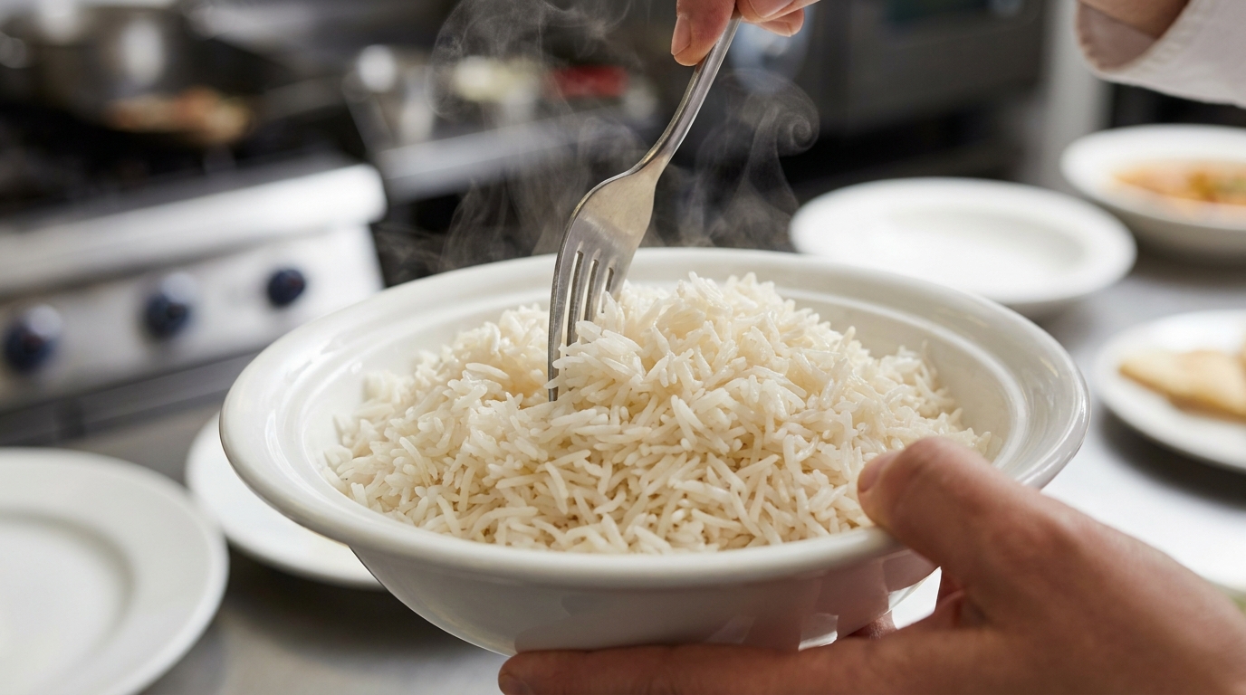 découvrez le secret d’un cuisinier pour un riz parfait : apprenez quand arrêter de couvrir pour éviter qu’il ne colle à jamais et obtenir une cuisson idéale.