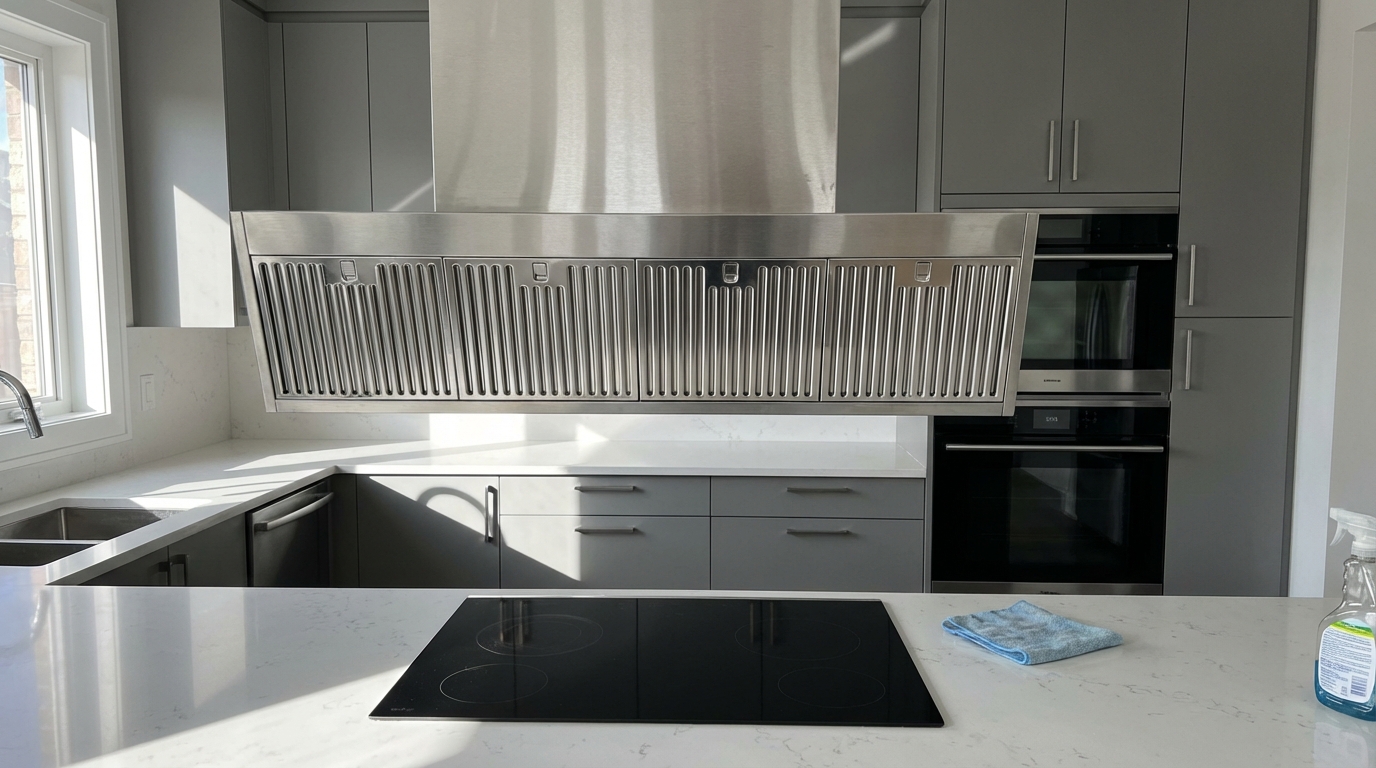 découvrez ma méthode infaillible avec les grilles de hotte pour éliminer efficacement les films gras sur vos meubles et plafonds. adieu les saletés tenaces et retrouvez une cuisine propre et saine !