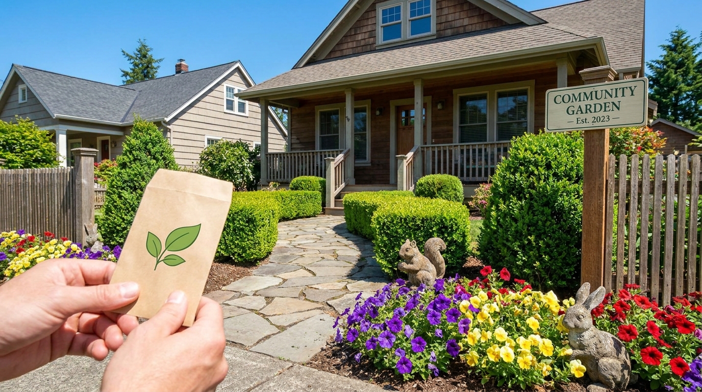 découvrez comment un simple sachet à 6,90 € de chez jardiland a transformé mon jardin, au point que ma voisine pensait que j'avais engagé un paysagiste professionnel.
