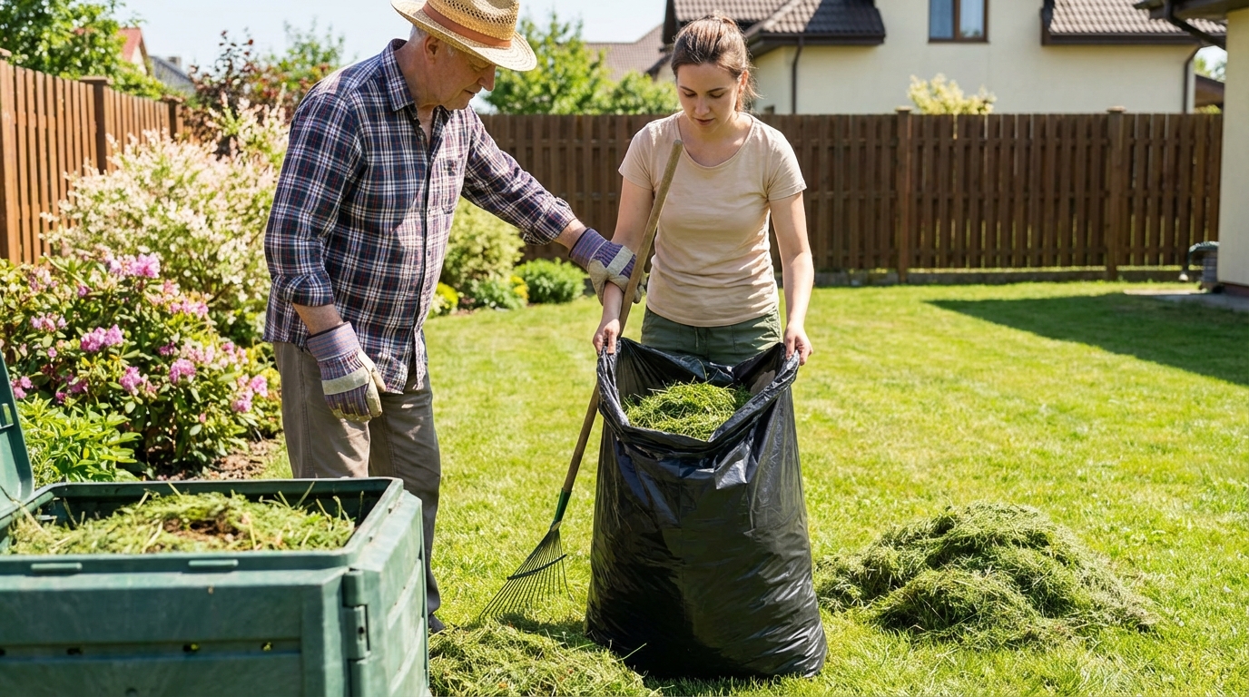 découvrez comment mon voisin a transformé mes déchets de tonte en ressource précieuse, économisant des dizaines d'euros chaque été grâce à une astuce simple et écologique.