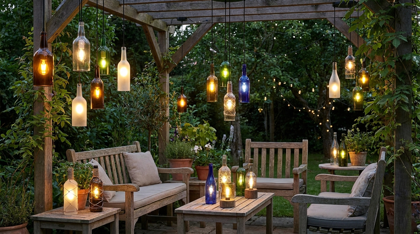 découvrez comment lidl transforme vos bouteilles en verre en élégantes lampes d'extérieur à petit prix. recyclez malin et éclairez votre jardin avec style tout en respectant l'environnement.