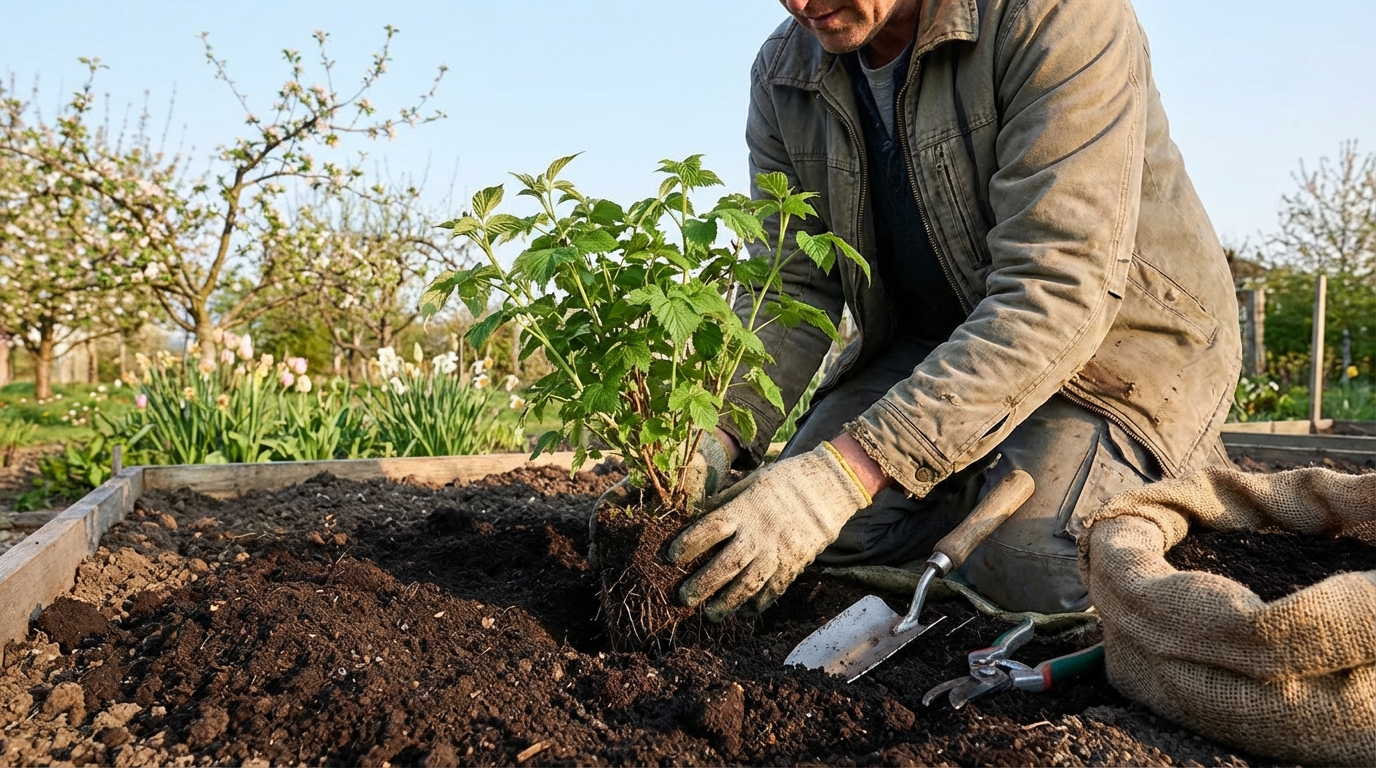 plantez votre framboisier jardiland à seulement 14 € avant le printemps et préparez-vous à une récolte estivale généreuse et savoureuse. profitez-en dès maintenant !