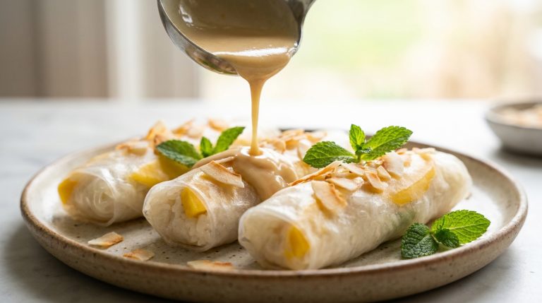 découvrez notre recette rapide de riz au lait de coco et mangue, un dessert exotique délicieux prêt en seulement 10 minutes pour régaler vos papilles.
