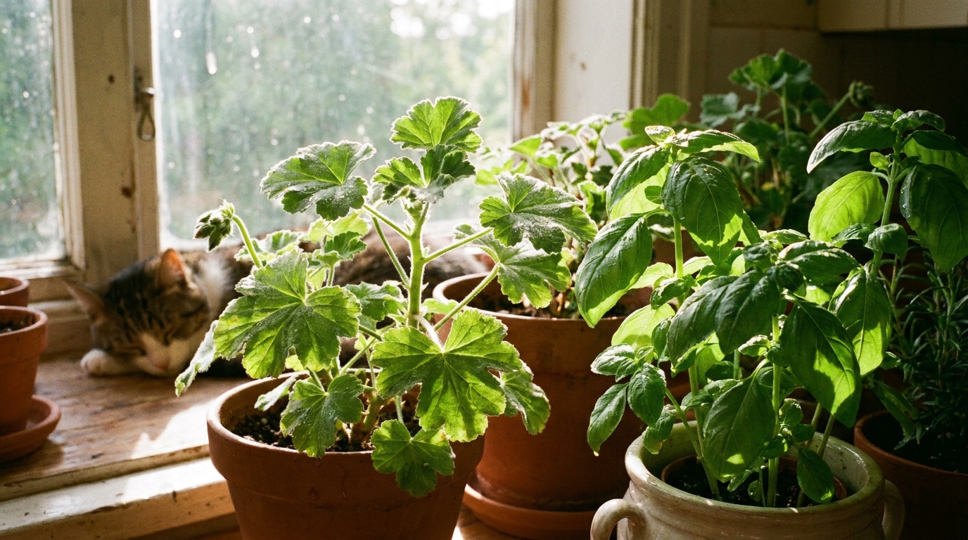 découvrez comment ce duo de plantes sur mon rebord de fenêtre a éliminé les mouches de ma cuisine en un mois. astuce naturelle et efficace à adopter chez vous !