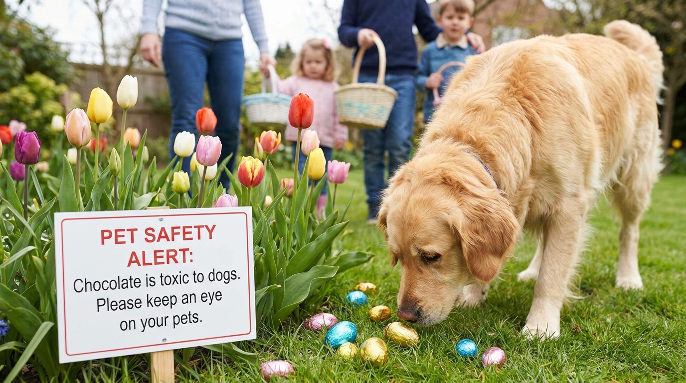découvrez pourquoi même un petit carré de chocolat de pâques, soit 50 grammes, peut être extrêmement dangereux pour le cœur de votre chien et comment protéger votre animal.