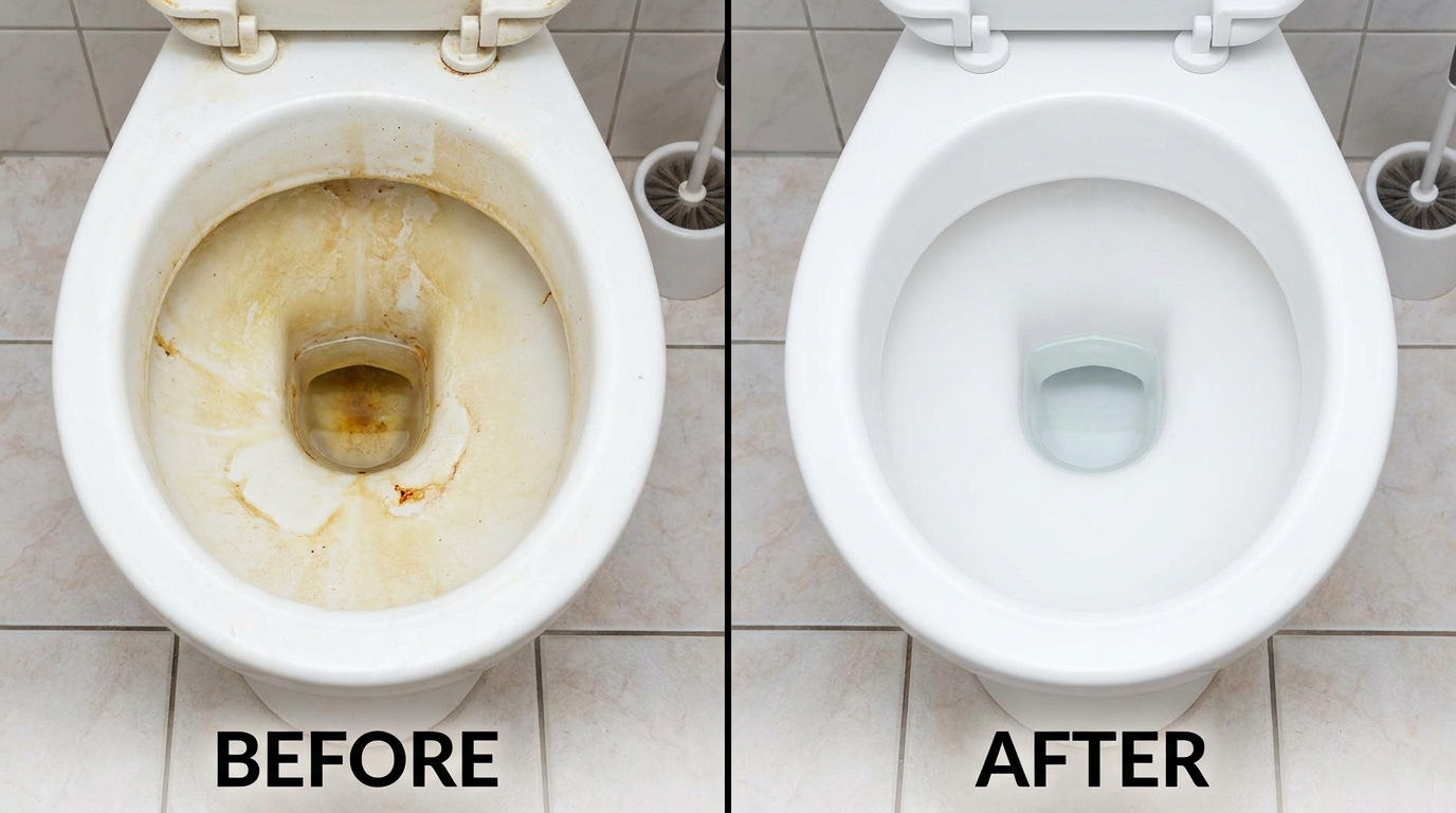 découvrez comment une poudre magique élimine le tartre pendant la nuit sans effort, pour dire adieu au vinaigre blanc et retrouver des surfaces impeccables facilement.