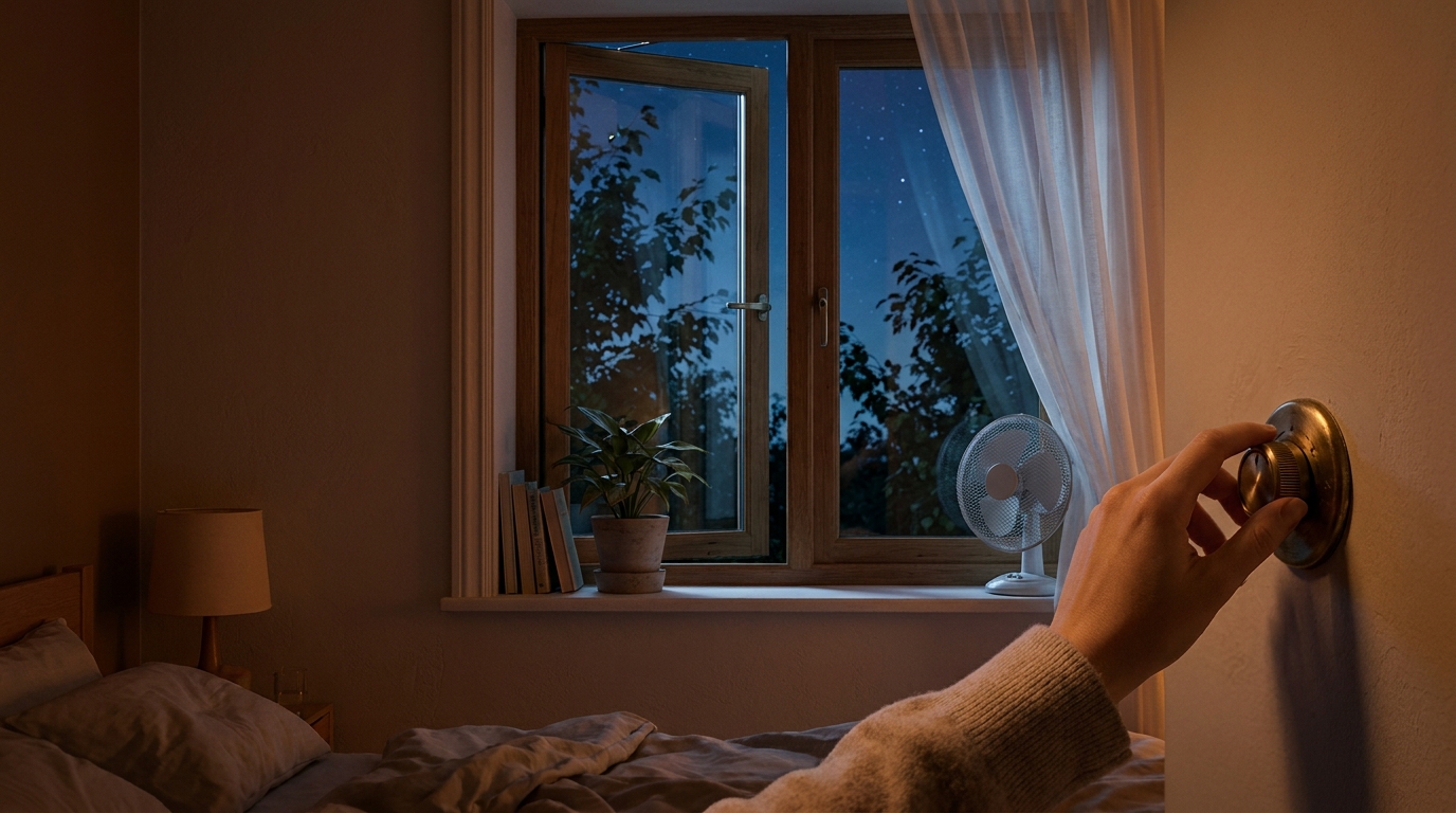découvrez le secret simple de mon voisin pour des nuits fraîches pendant l'été : ajustez cette molette et dites adieu à la chaleur nocturne.