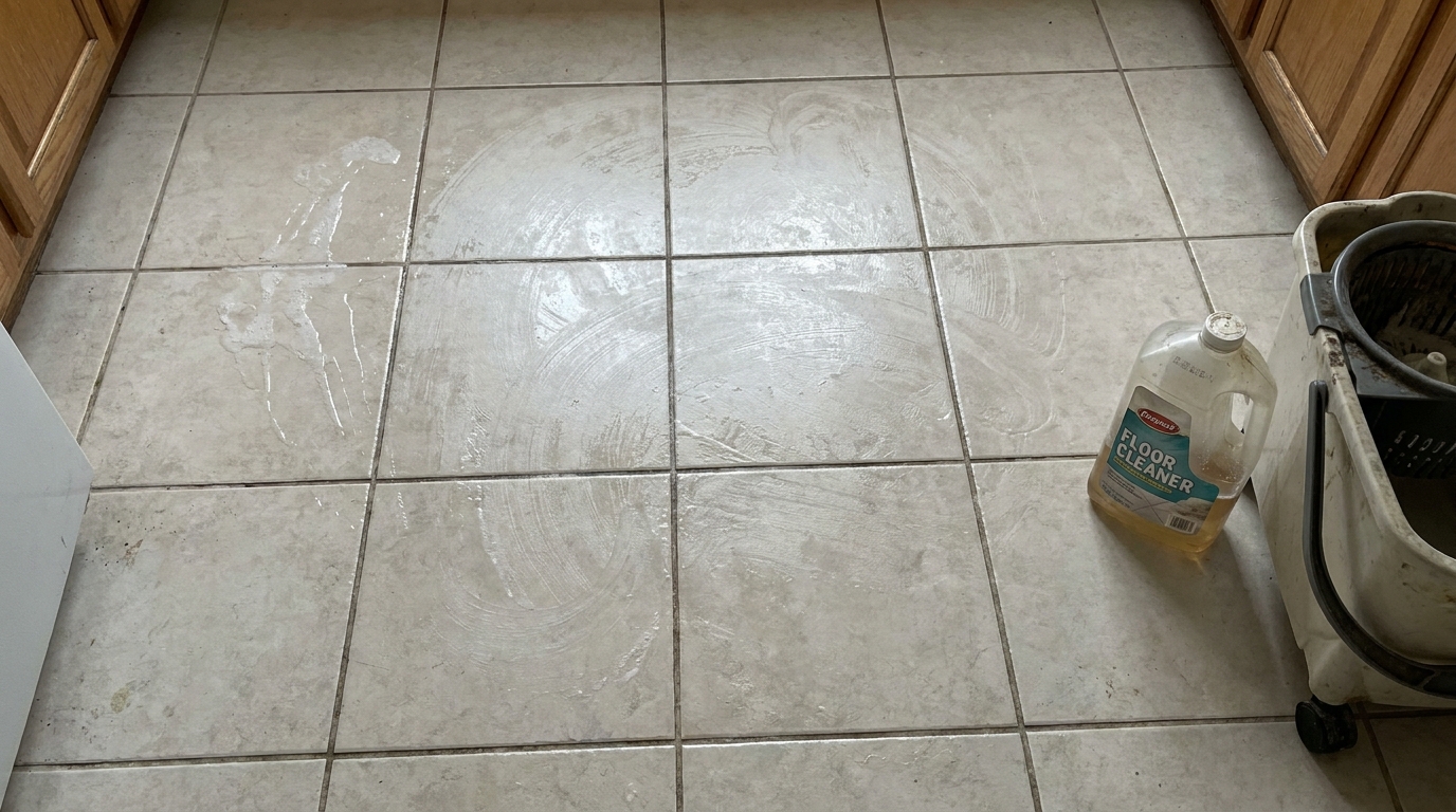 découvrez comment un ingrédient secret de votre placard peut redonner une beauté incroyable à votre carrelage, après des années d'utilisation de produits inefficaces.