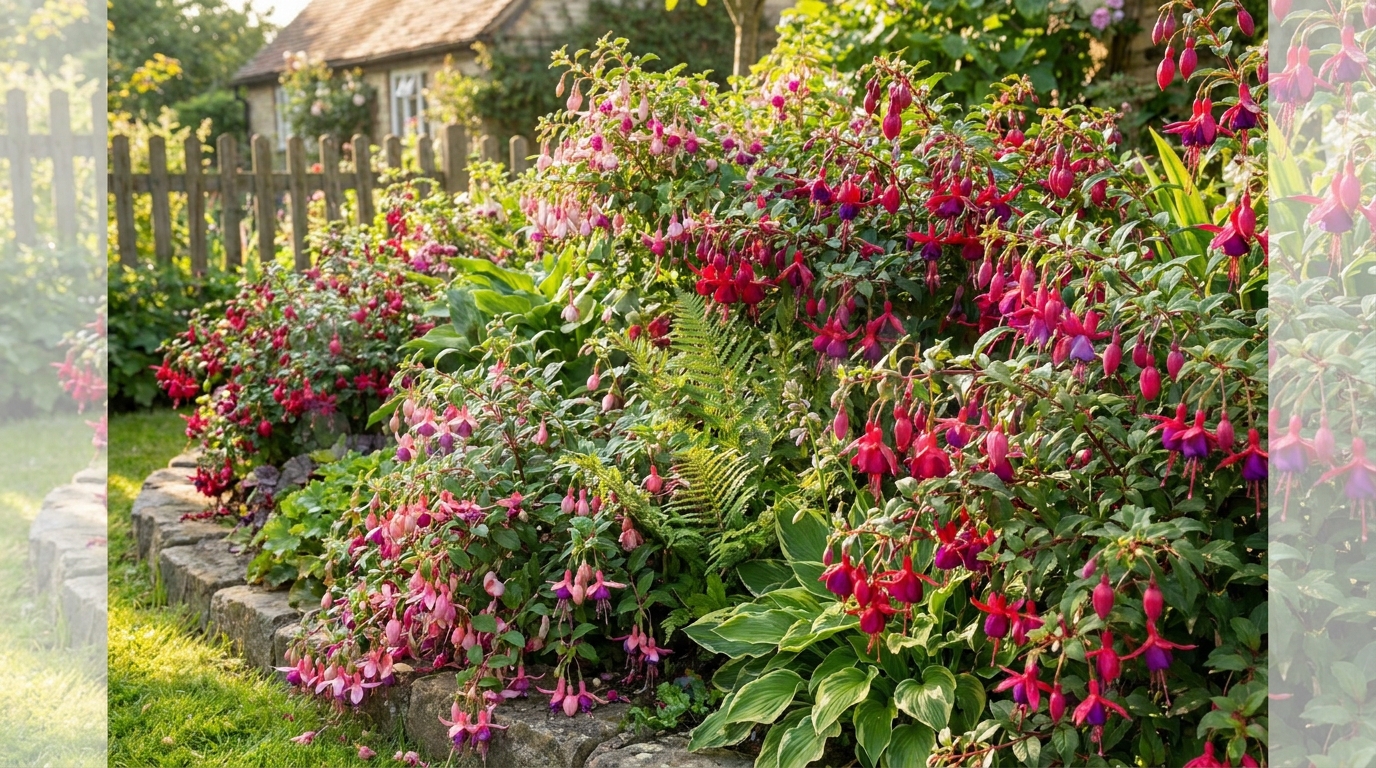 découvrez comment les conseils inattendus d'un voisin pépiniériste ont transformé mes fuchsias, passant de seulement trois fleurs par été à une floraison abondante après une taille bien réalisée.