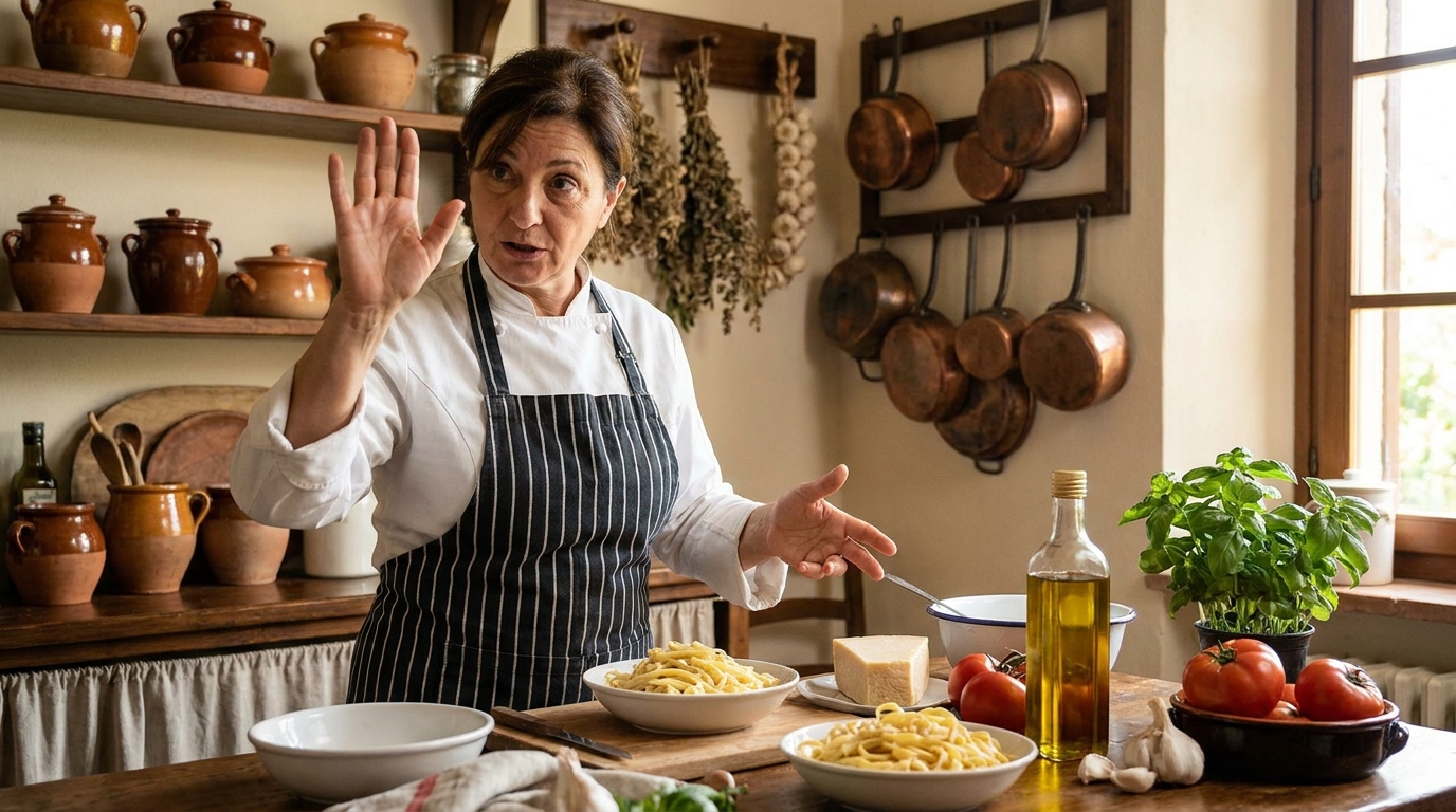 découvrez les conseils essentiels d'une cheffe italienne pour maîtriser la préparation des pâtes en évitant trois erreurs fatales. assez, c’est fini ! apprenez à cuisiner vos pâtes parfaitement à chaque fois.