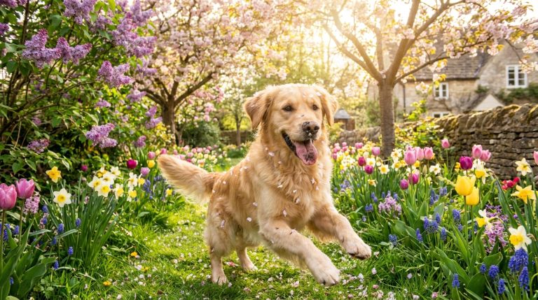 découvrez pourquoi une plante courante du jardin en mai peut être mortelle pour votre chien en quelques heures et comment protéger votre compagnon.