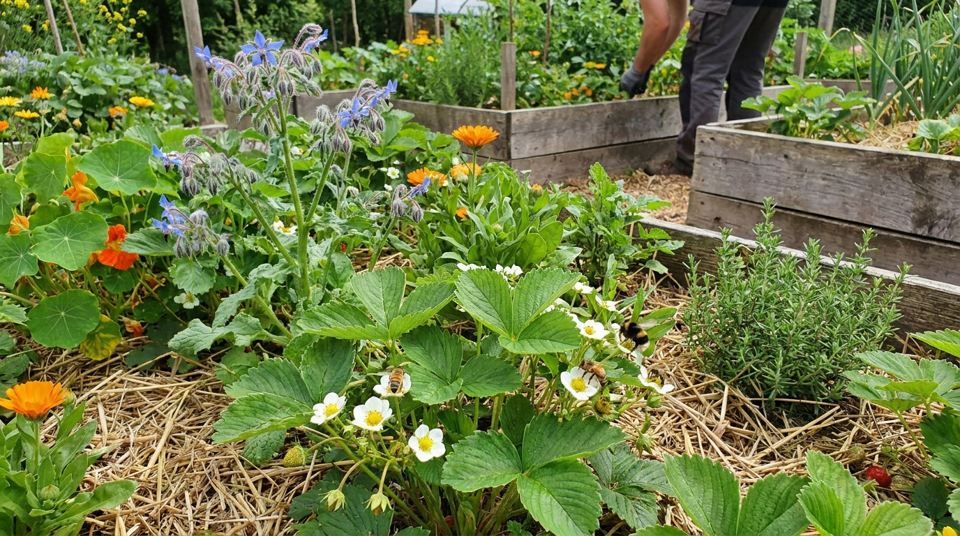 découvrez le secret de mon oncle pour tripler la récolte de fraises dès l'apparition de la première fleur blanche. astuces simples et efficaces pour un jardinage réussi.