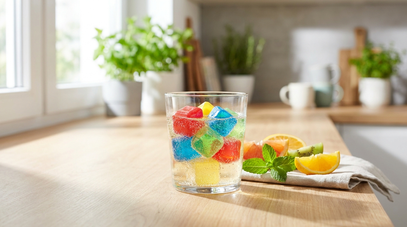 découvrez ces cubes gifi à 0,82 € qui remplacent parfaitement les bacs à glaçons traditionnels, garantissant des boissons fraîches sans eau diluée.
