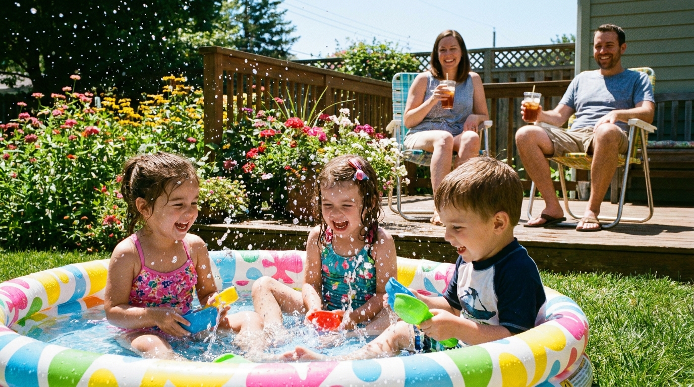 découvrez cette piscine pour enfants à seulement 3,49 € chez action, un véritable succès auprès des parents pour profiter de l'été en toute fraîcheur.