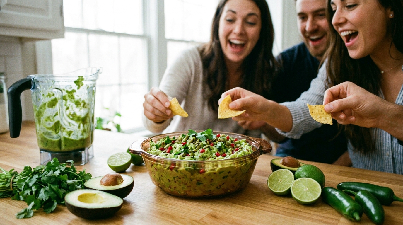 découvrez cette tartinade d'apéro surprenante qui a trompé mes invités, leur faisant croire à un guacamole classique avant de dévoiler son secret original.