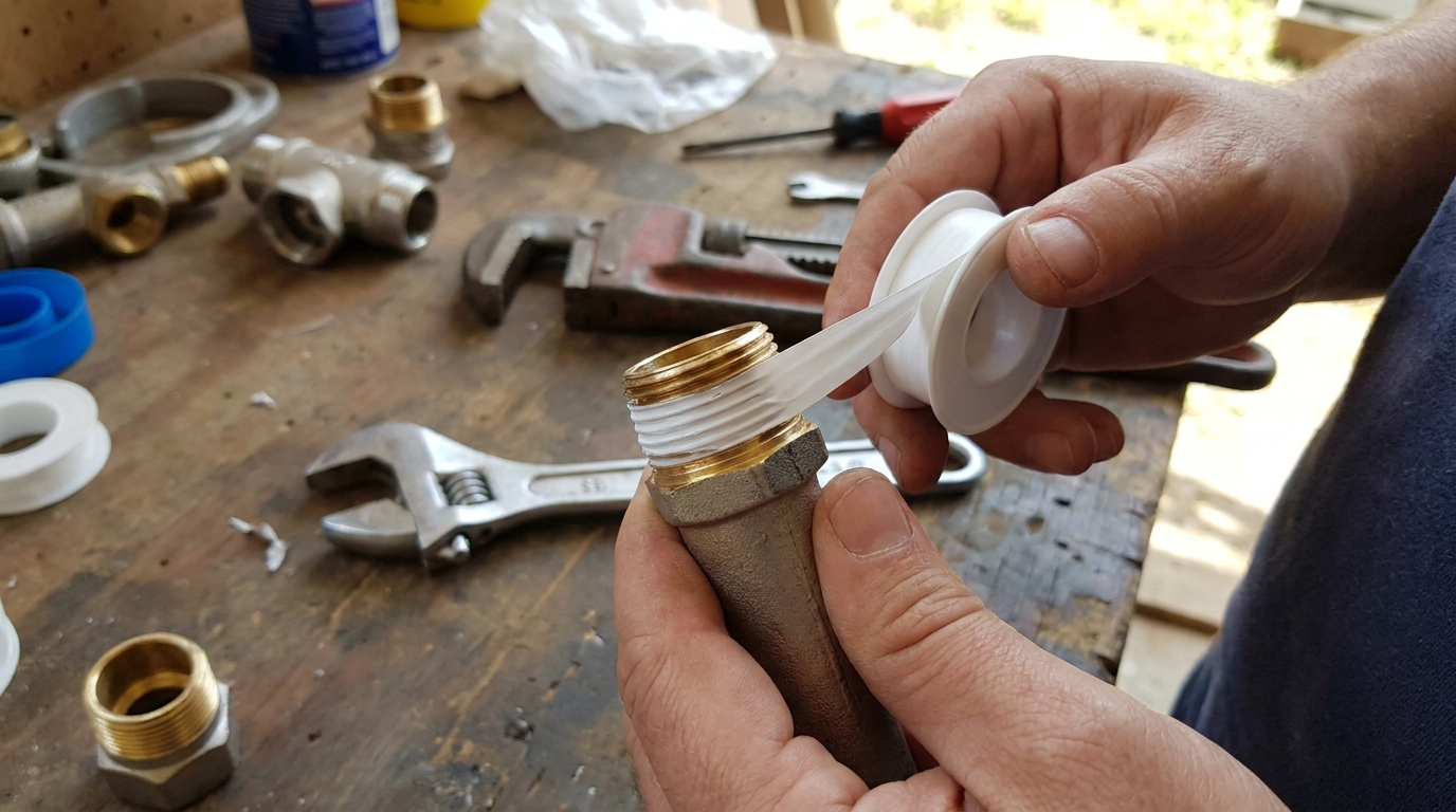 découvrez l'erreur cruciale que je faisais avant de visser mes joints de plomberie, révélée par un plombier, et comment arrêter de les refaire tous les deux ans sans succès.