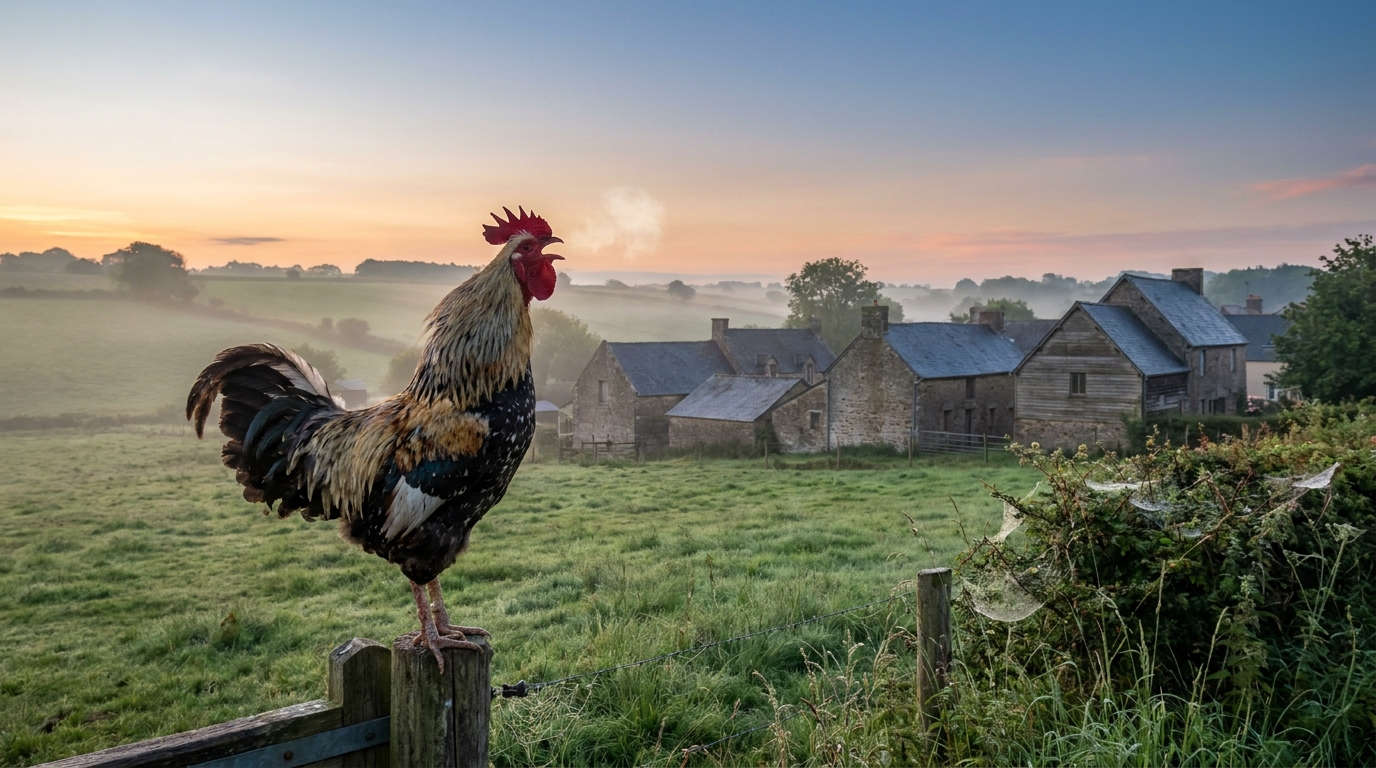 depuis 2021, la loi protège les sons de la campagne, mais le chant matinal du coq à 5h chez votre voisin échappe parfois à la réglementation, soulevant des questions sur les nuisances sonores rurales.