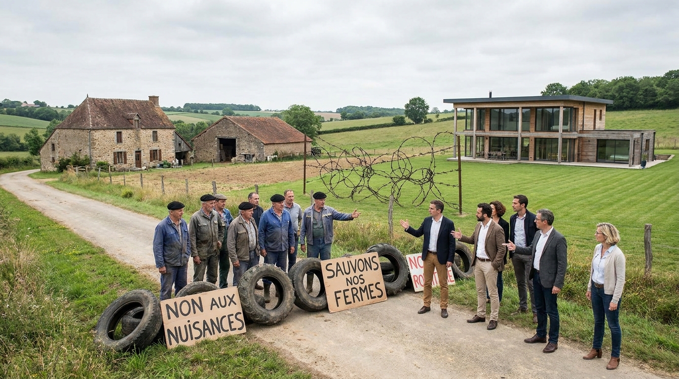 découvrez comment la loi depuis 2021 protège les sons de la campagne tout en laissant certaines nuisances sonores, comme le chant matinal du coq chez votre voisin, en dehors de la réglementation.