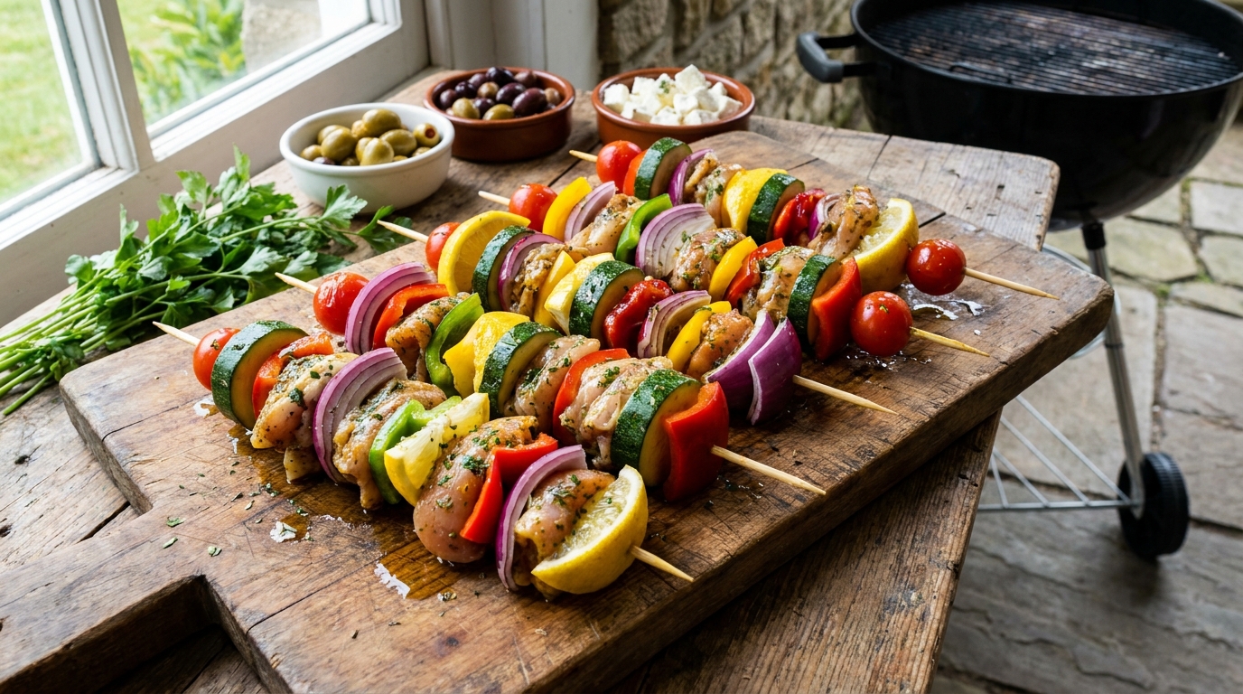 découvrez mon coup de cœur instantané, des savoureuses merguez aux délicieuses brochettes citron-thym, parfaites pour ravir tous les gourmands.