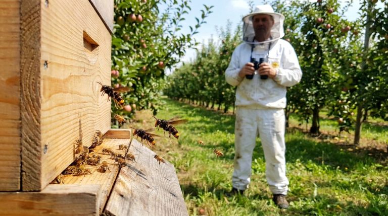découvrez comment une reine de frelons oubliée en mai peut donner naissance à un nid géant de 2 000 frelons de 80 cm dans votre arbre en octobre, et apprenez à protéger votre jardin.