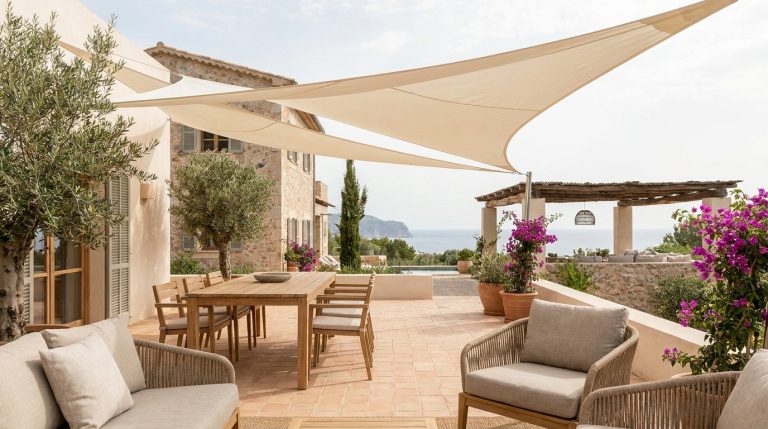 découvrez l'astuce ingénieuse de ma voisine pour une terrasse accueillante avec un parasol à moins de 50 €, parfaite pour profiter de l'été sans se ruiner.