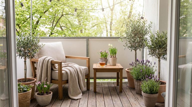 découvrez comment mon voisin a métamorphosé son balcon en seulement une heure grâce aux dalles action à petit prix, offrant un effet teck superbe et accessible.