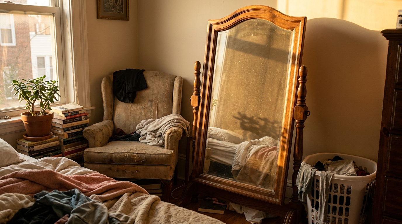 découvrez comment j'ai utilisé une astuce de décoration inspirée des palaces pour faire paraître ma petite chambre deux fois plus grande en seulement 10 minutes.