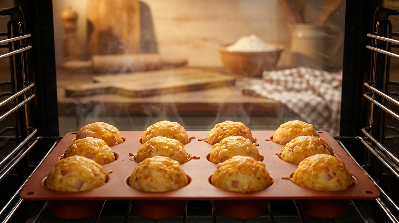 découvrez comment l'ajout de bâtonnets de sucette à des boulettes jambon-fromage a créé une surprise originale qui a enchanté et captivé tous mes invités toute la soirée.