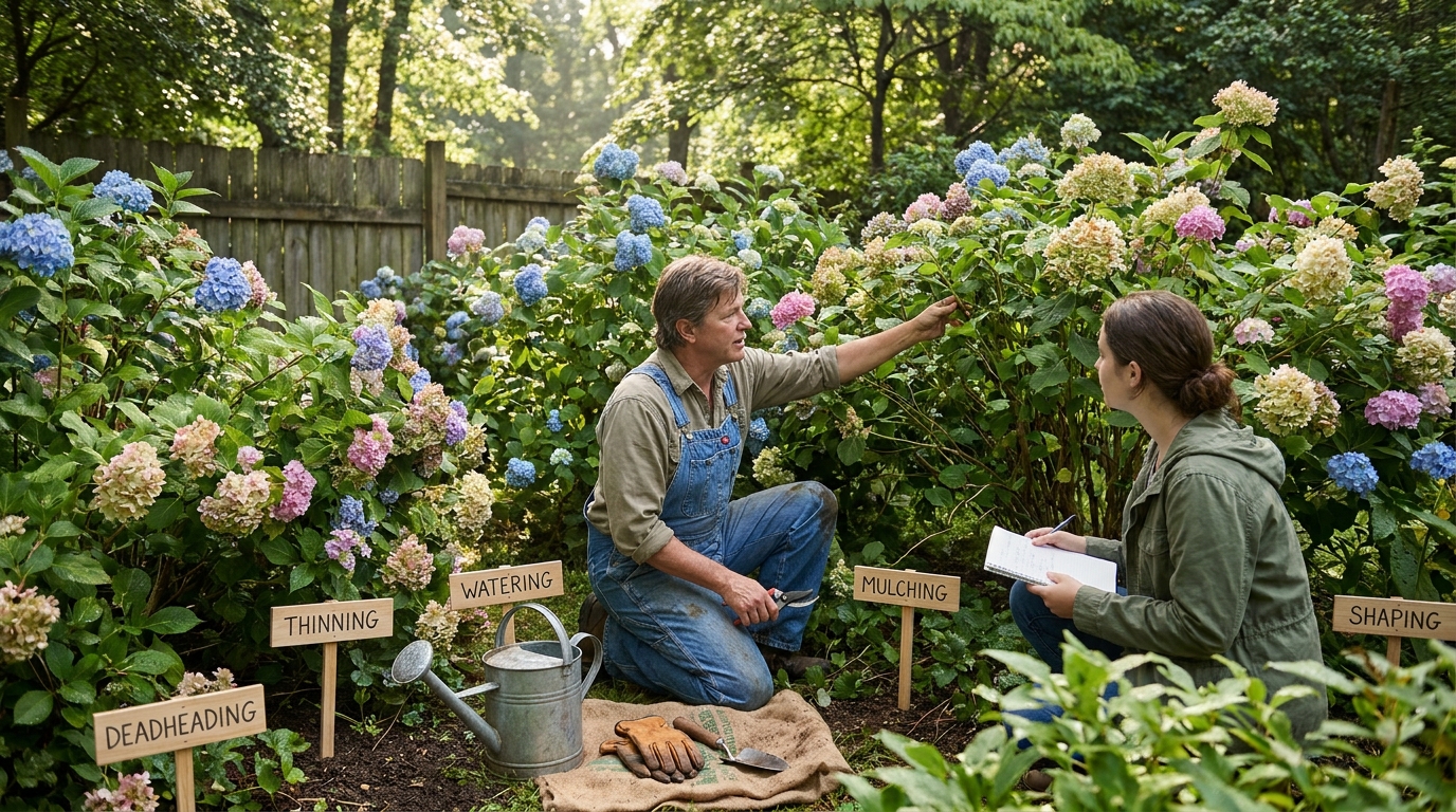 découvrez les 5 gestes essentiels recommandés par un pépiniériste pour sauver vos hortensias laissés sans entretien, et apprenez comment agir avant qu'il ne soit trop tard.
